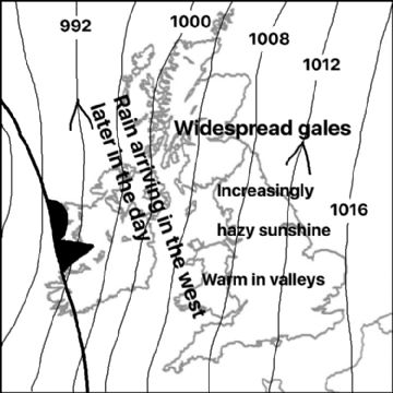 Synoptic chart for 05 Apr