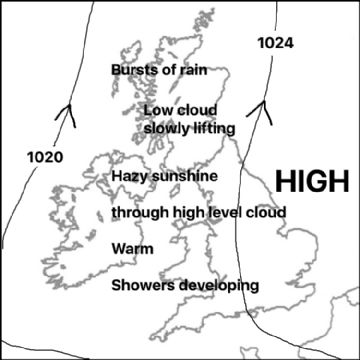 Synoptic chart for 10 Apr