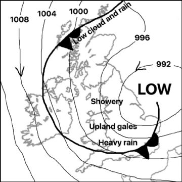 Synoptic chart for 06 Jun