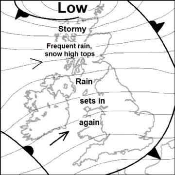 Synoptic chart for 01 Nov