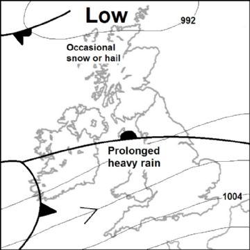 Synoptic chart for 19 Jan