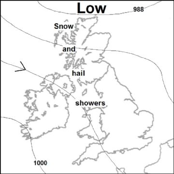 Synoptic chart for 23 Jan