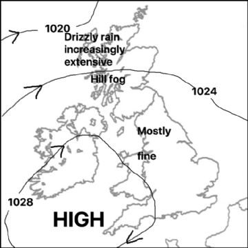 Synoptic chart for 07 Mar