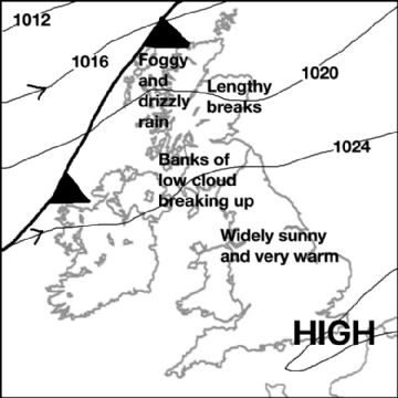 Synoptic chart for 13 Jun