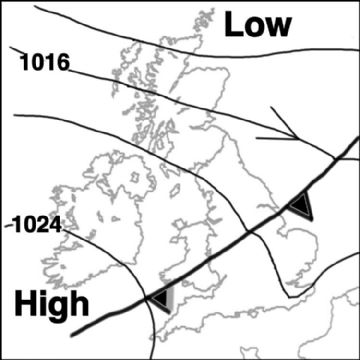 Synoptic chart for 14 Jun