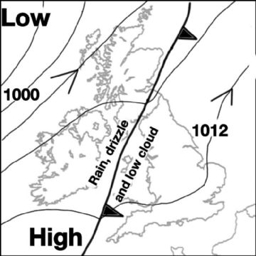 Synoptic chart for 16 Jun