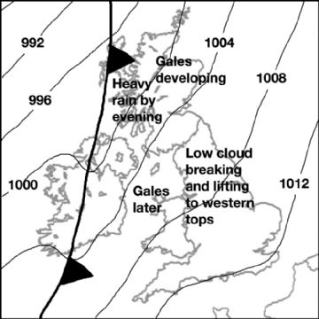 Synoptic chart for 26 Sep