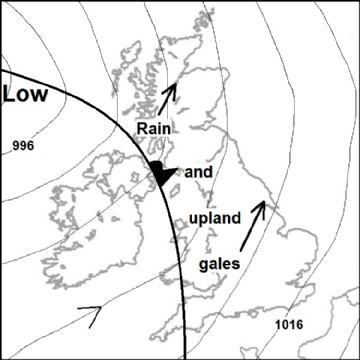 Synoptic chart for 18 Oct