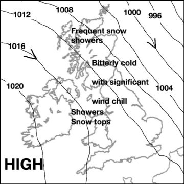 Synoptic chart for 21 Oct