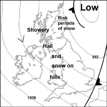 Synoptic chart for 04 Dec