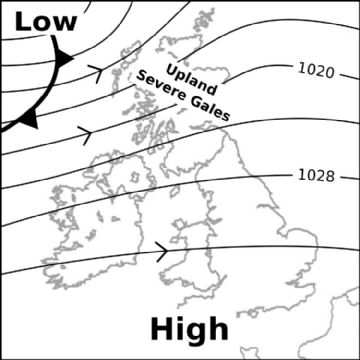 Synoptic chart for 25 Jan