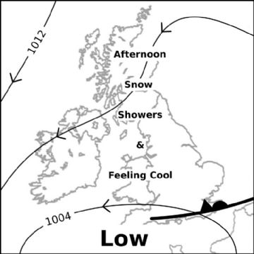 Synoptic chart for 26 Apr
