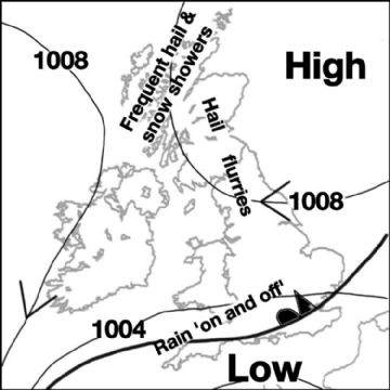 Synoptic chart for 27 Apr