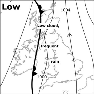 Synoptic chart for 16 Oct