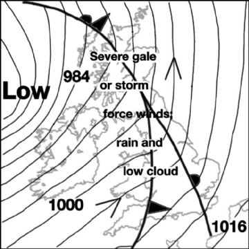 Synoptic chart for 20 Oct