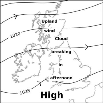 Synoptic chart for 22 Oct