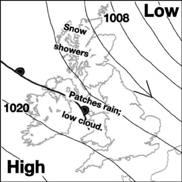 Synoptic chart for 17 Nov