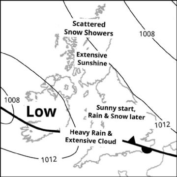 Synoptic chart for 18 Nov