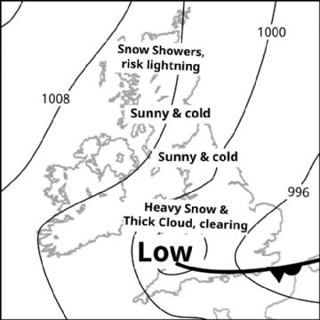 Synoptic chart for 19 Nov