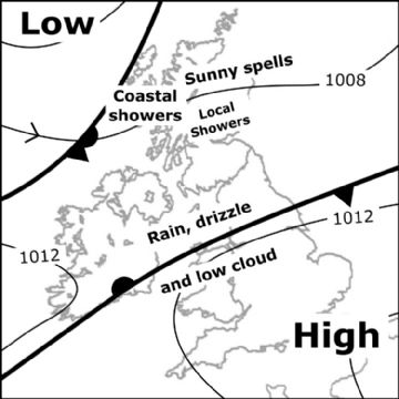 Synoptic chart for 21 Jan