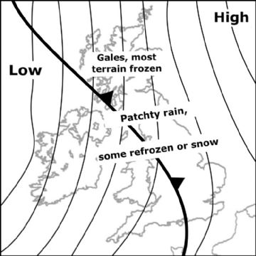 Synoptic chart for 19 Feb