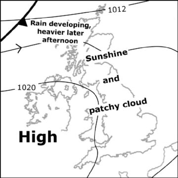 Synoptic chart for 24 Mar