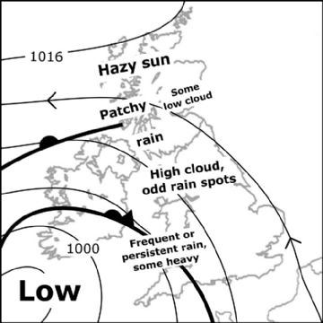 Synoptic chart for 18 Apr