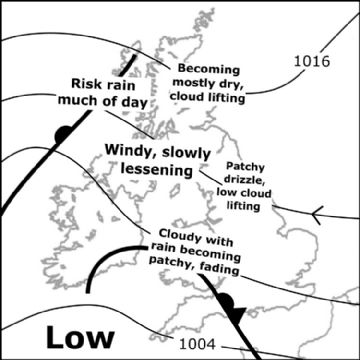 Synoptic chart for 19 Apr