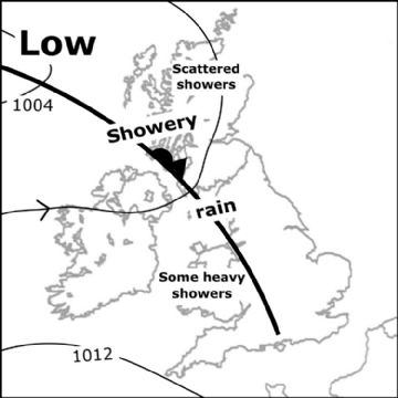Synoptic chart for 21 Apr