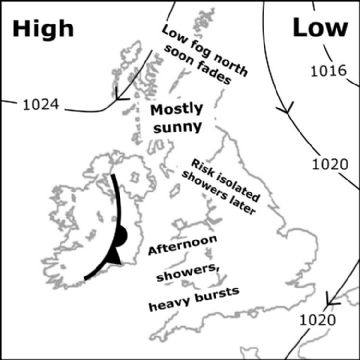 Synoptic chart for 20 May