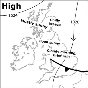 Synoptic chart for 22 May