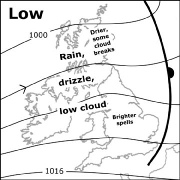 Synoptic chart for 24 May