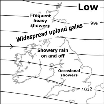Synoptic chart for 25 May