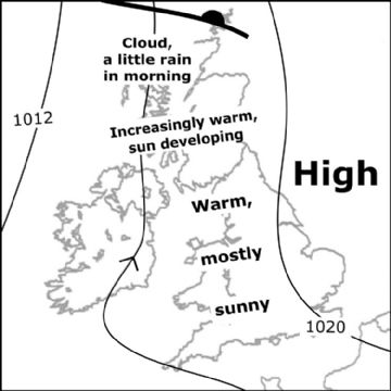 Synoptic chart for 11 Jun