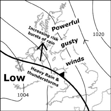 Synoptic chart for 12 Jun