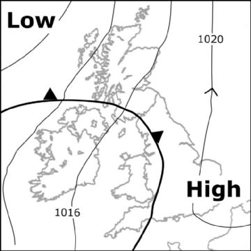 Synoptic chart for 13 Jun