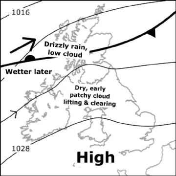 Synoptic chart for 16 Jun