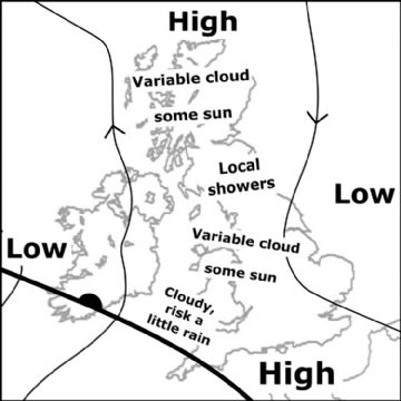 Synoptic chart for 16 Jul