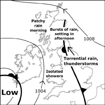 Synoptic chart for 19 Jul