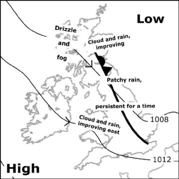 Synoptic chart for 22 Jul