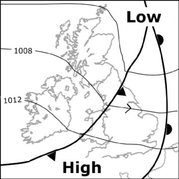 Synoptic chart for 03 Aug