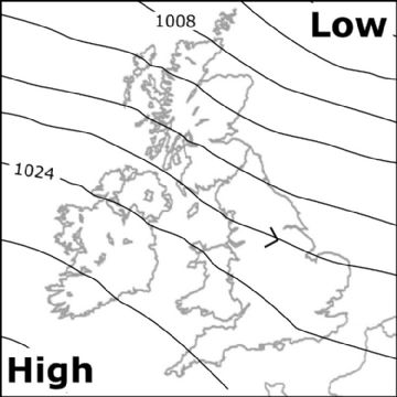 Synoptic chart for 05 Aug