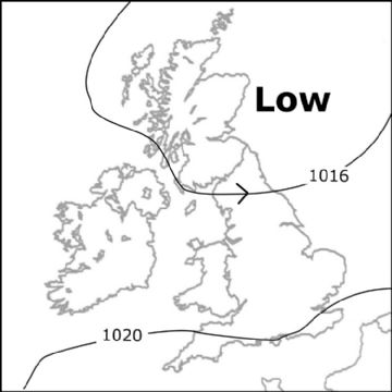 Synoptic chart for 14 Aug