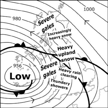 Synoptic chart for 27 Jan