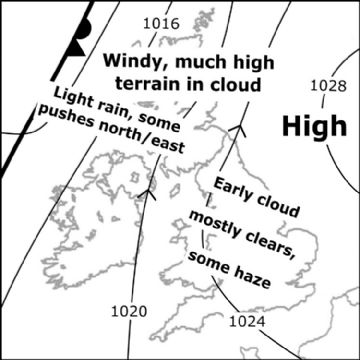 Synoptic chart for 04 Mar