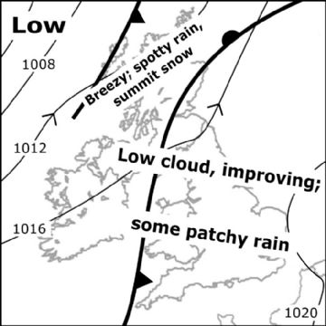Synoptic chart for 09 Mar
