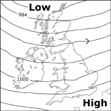 Synoptic chart for 13 Mar