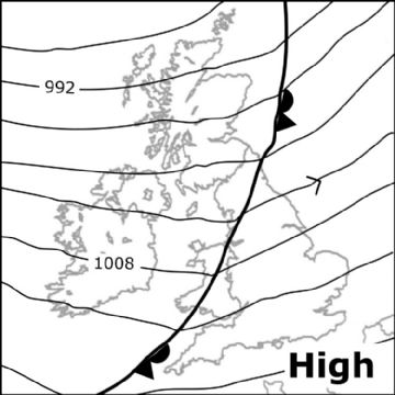 Synoptic chart for 15 Mar