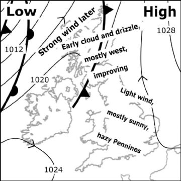 Synoptic chart for 08 Apr