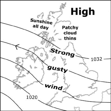 Synoptic chart for 22 Apr